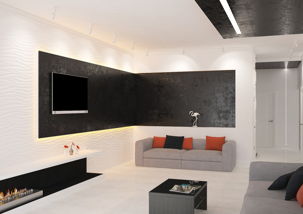 Минимализм в стиле «Белого квадрата» Малевича