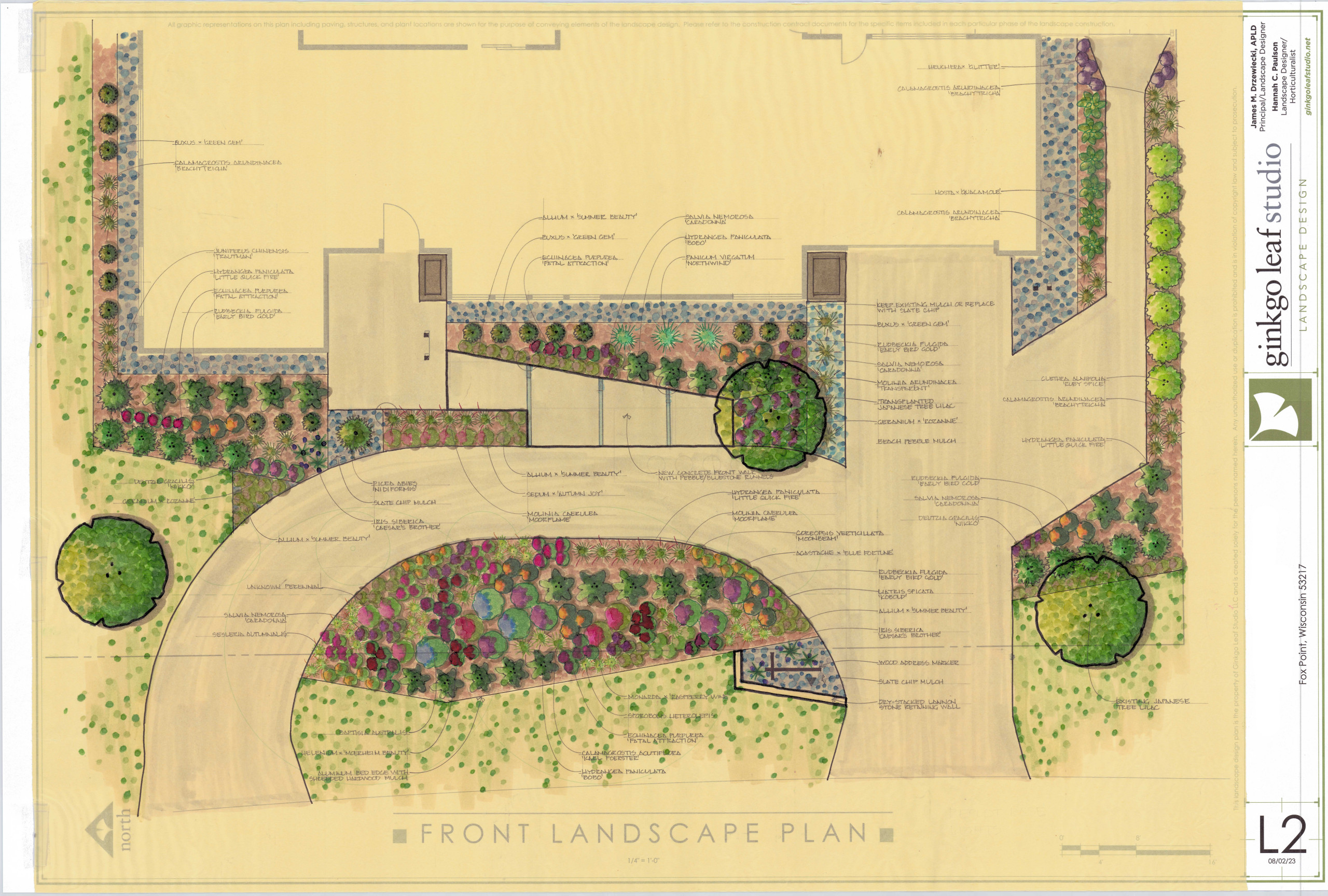 Mid-century Modern Landscape Makeover - 2022