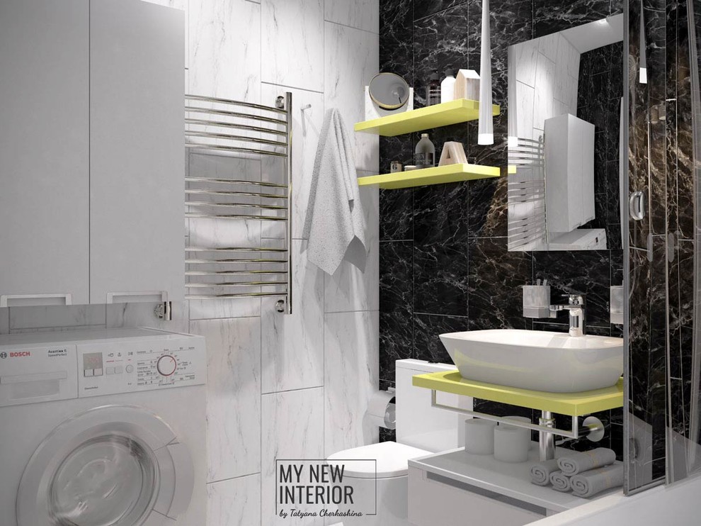 Дизайн квартиры студии 43 кв.м. в стиле минимализм