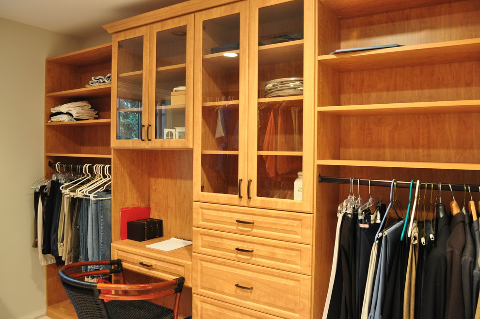 Inspiration for a modern storage and wardrobe in DC Metro.