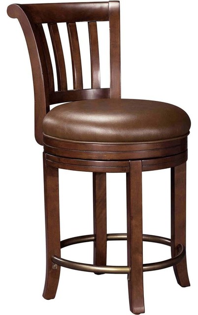 Howard Miller Ithaca Pub Stool, Pub Bar Stools With Arms