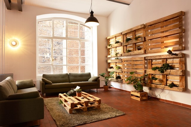 Ecosia Loft industriale-salotto