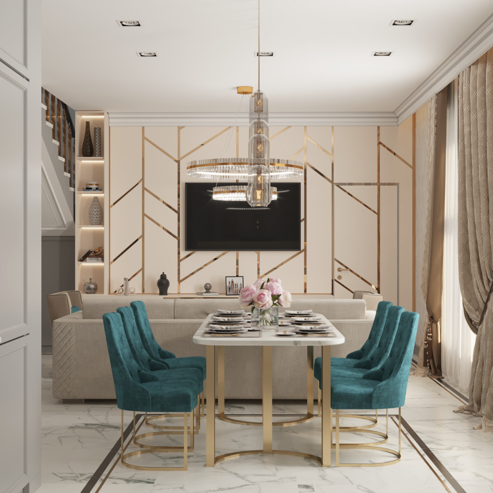 Столовая зона в доме