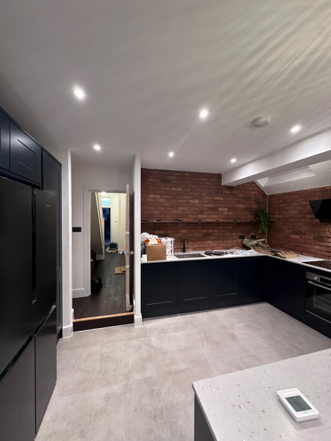 Wrap around Rear and Side Kitchen Extension, Refurb, L-Shaped Loft Conversion rustic-kitchen
