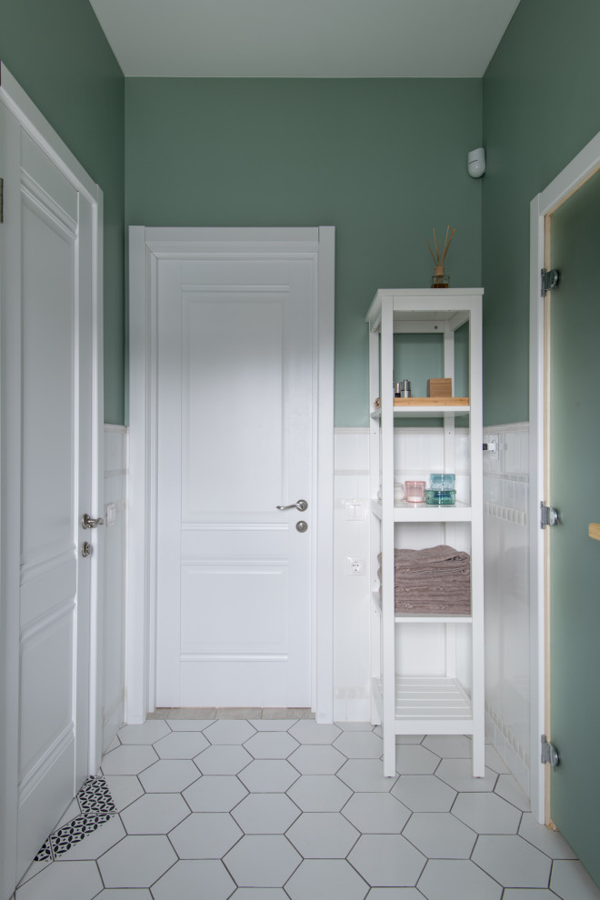 Дом-баня в стиле Американская классика / American Country