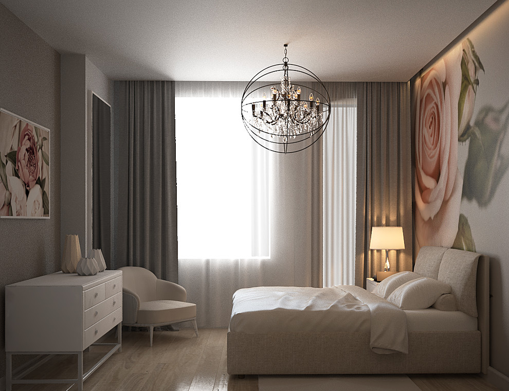 Дизайн-проект квартиры для семьи из 4-х человек