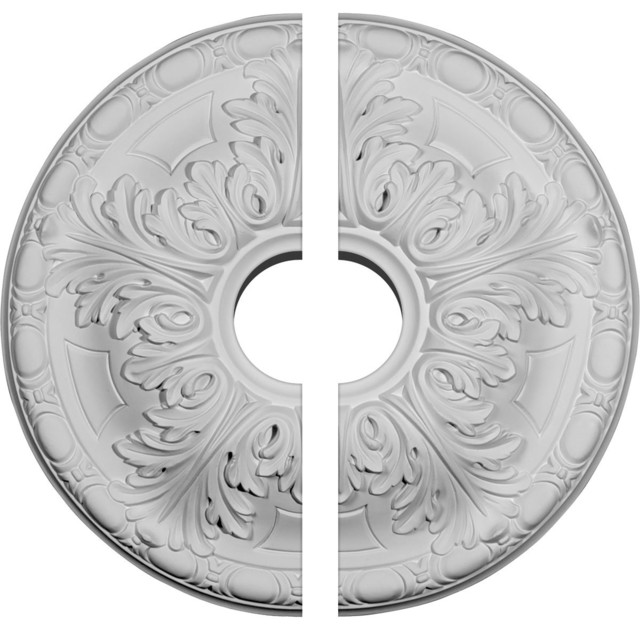 15 3 4 Od X 3 1 2 Id X 5 8 P Granada Ceiling Medallion 2 Piece