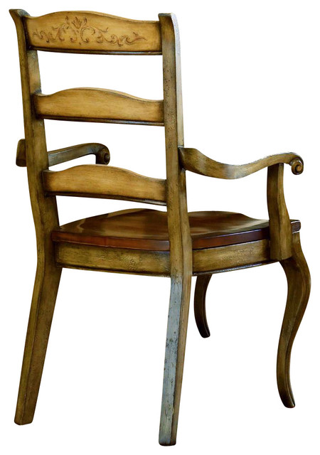 Hooker Furniture Vineyard Ladderback Arm Chair, Set of 2