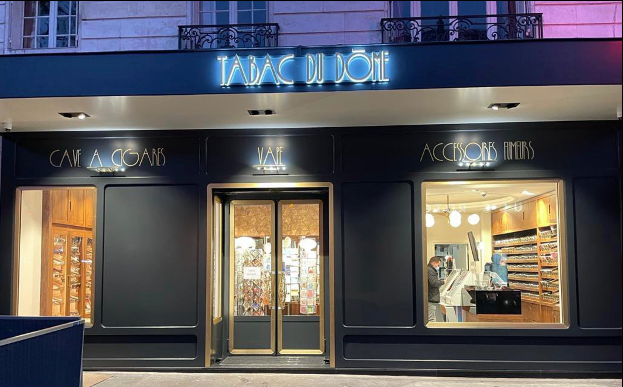 Cave à cigare Tabac du Dôme Montparnasse