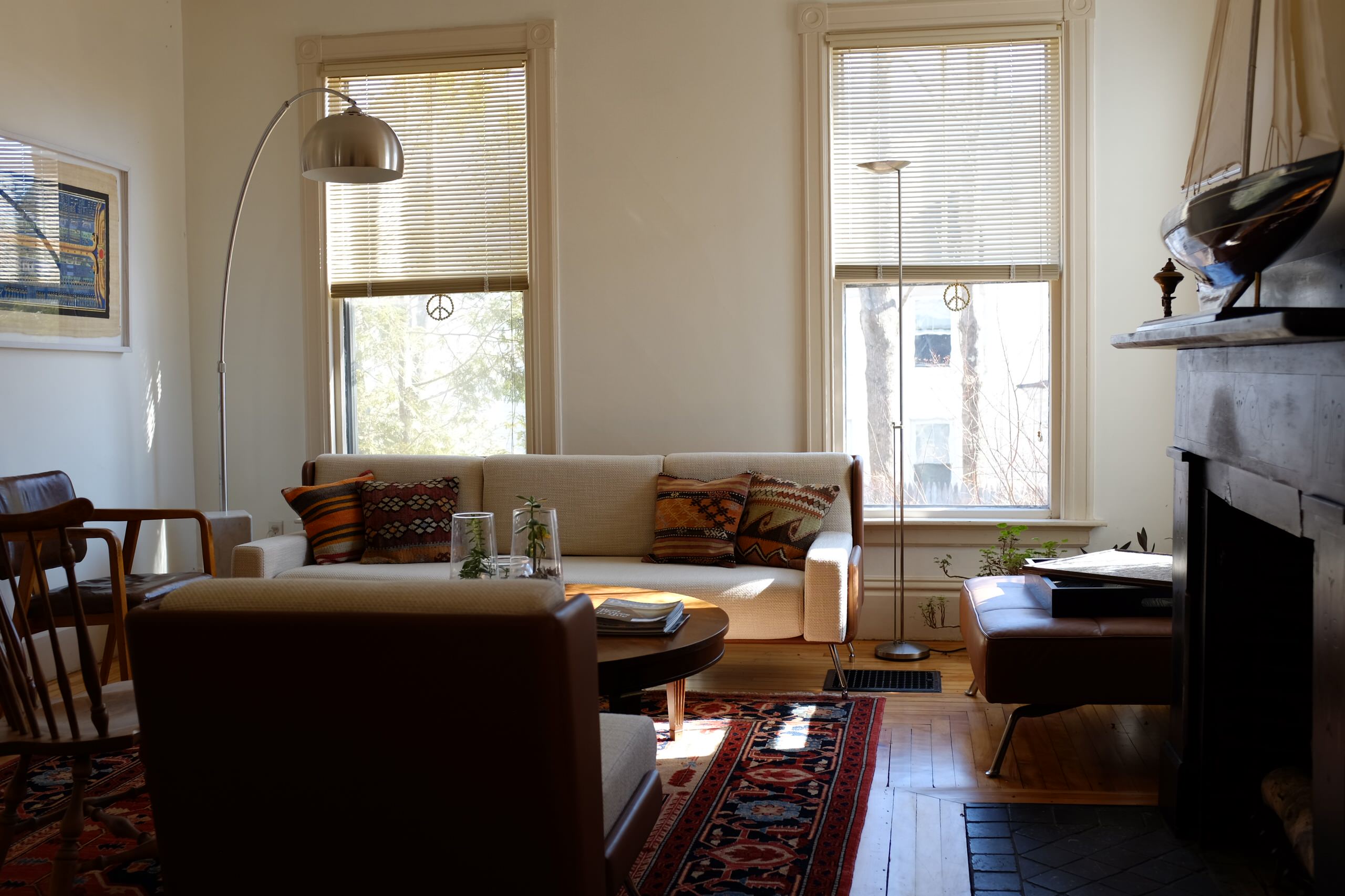 At home in Brunswick