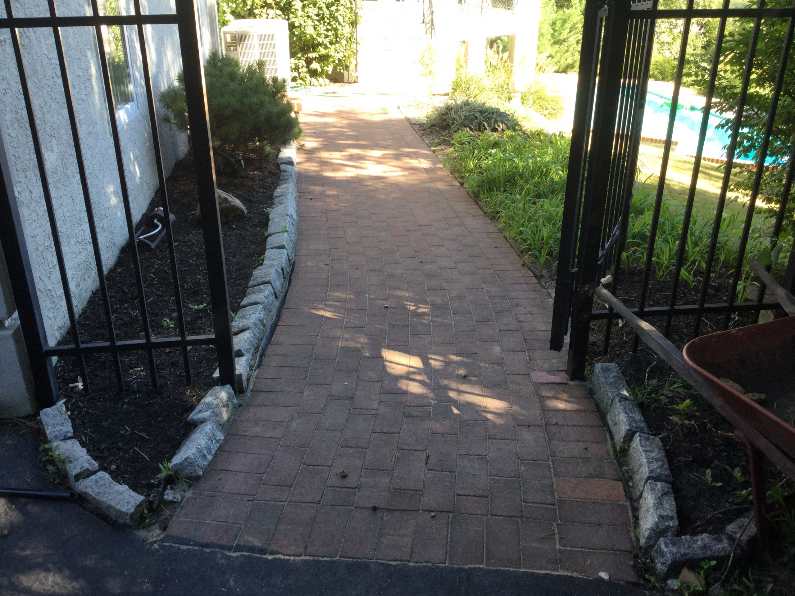 Paver Maintenance- After- Polymeric sand