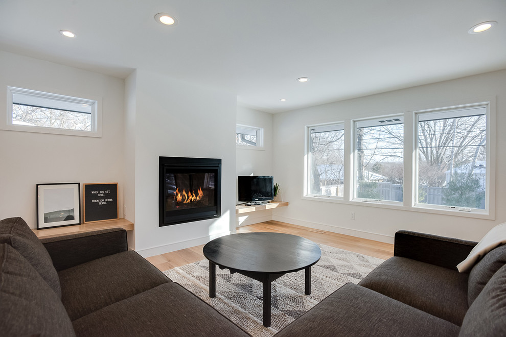 Scandinavian remodel and addition in Arden Hills