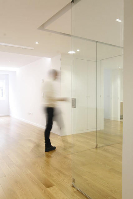 Reforma de Piso II contemporary-entry
