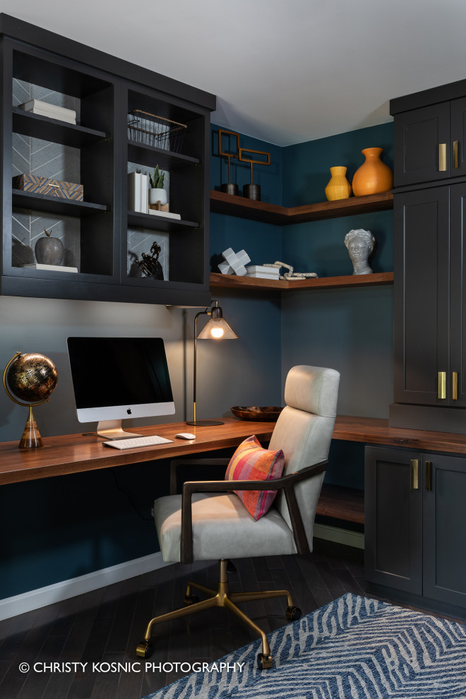 Modern Home Office Design Transitional Home Office DC Metro by