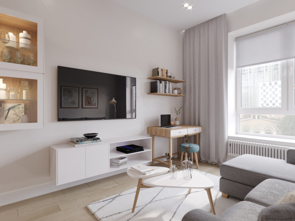 Гостиная-кухня