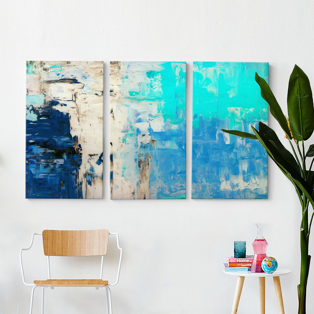 Triptych Wall Art blues triptych wall art Triptych Wall Art blues triptych wall art