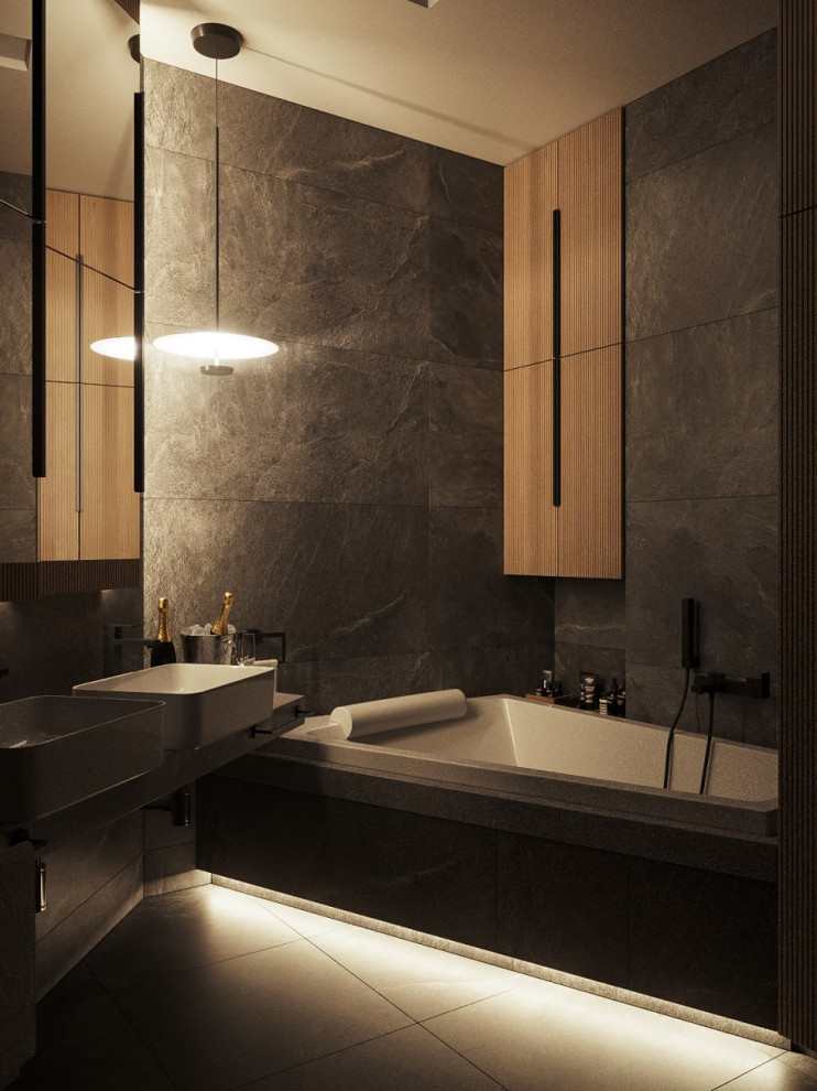 Прилофтованная четырехкомнатная квартира из трёшки в ЖК КОКОС