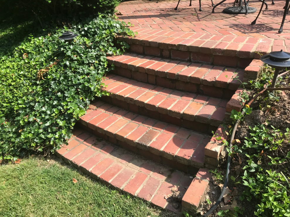 Berry Job - Brick Patio and Sidewalk Repair