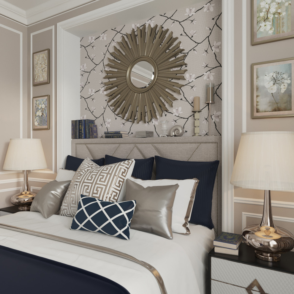 Дизайн-проект спальни в ЖК "Академ Парк"