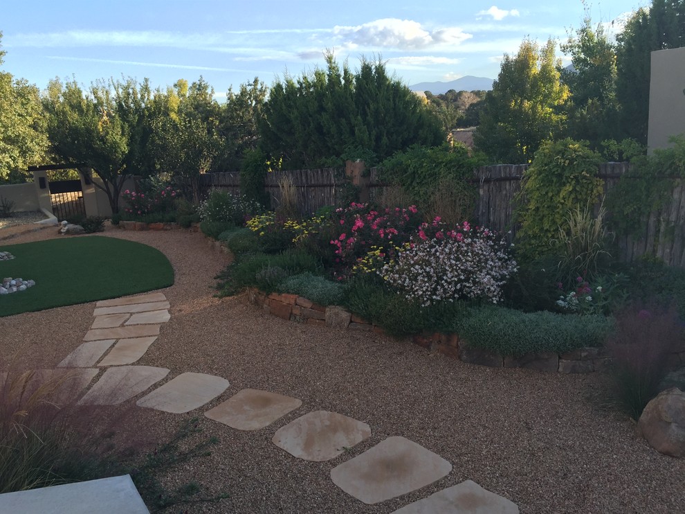This is an example of a garden in Albuquerque.