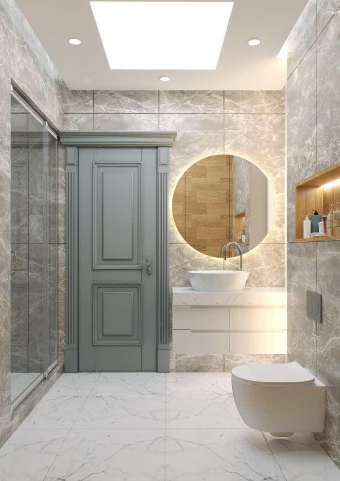 Дизайн Виллы в 3 этажа в городе Ашхабад