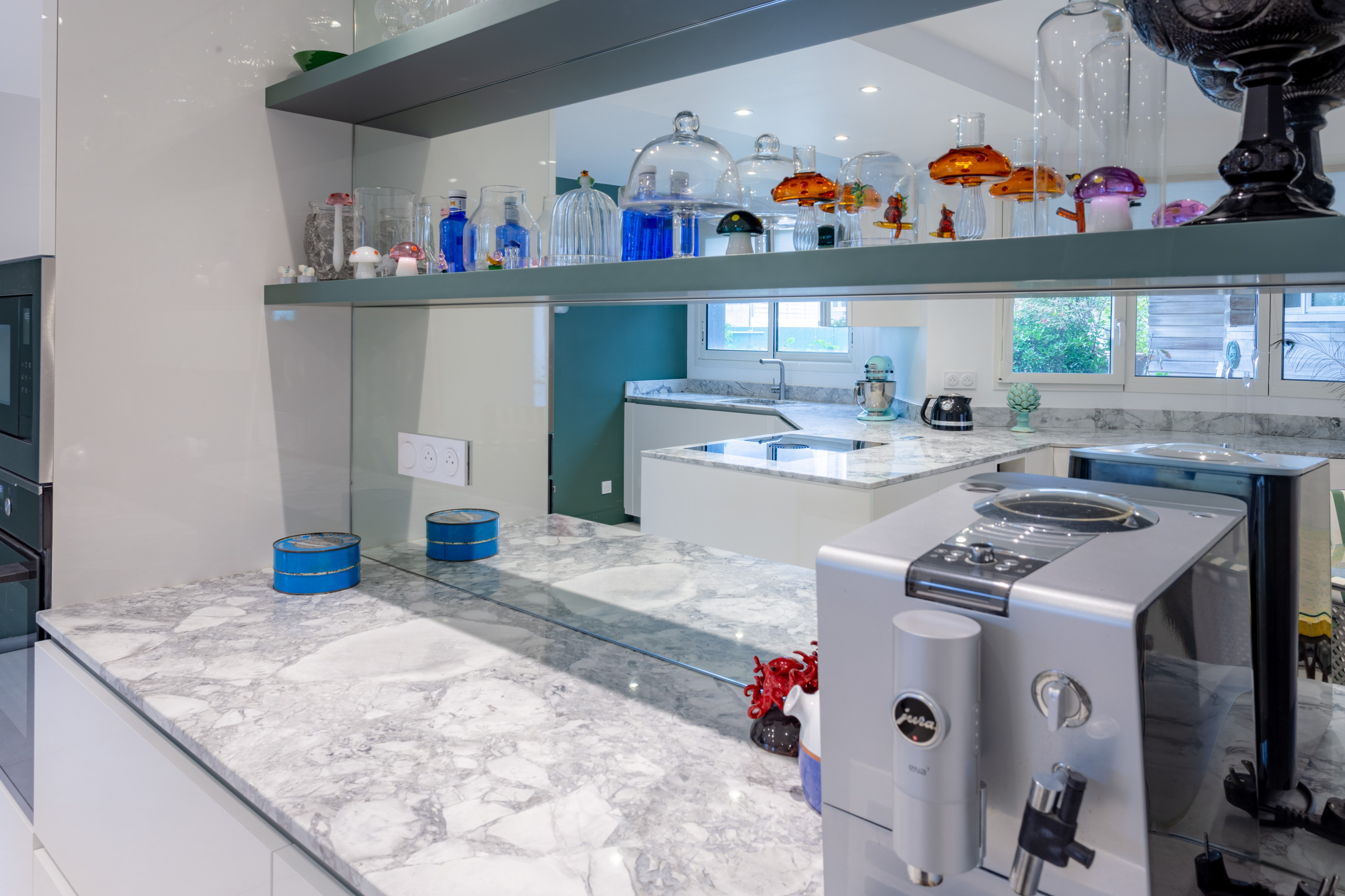 Création d'une cuisine atypique dans une maison d'architecte