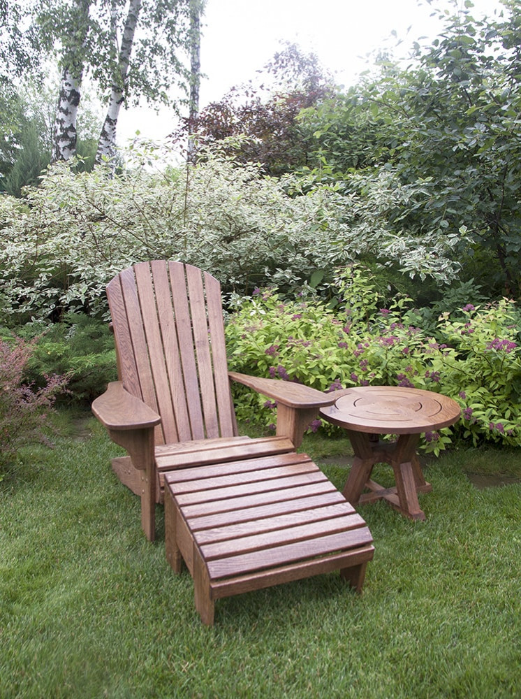 Пуф к садовому креслу Adirondack Chair Classic