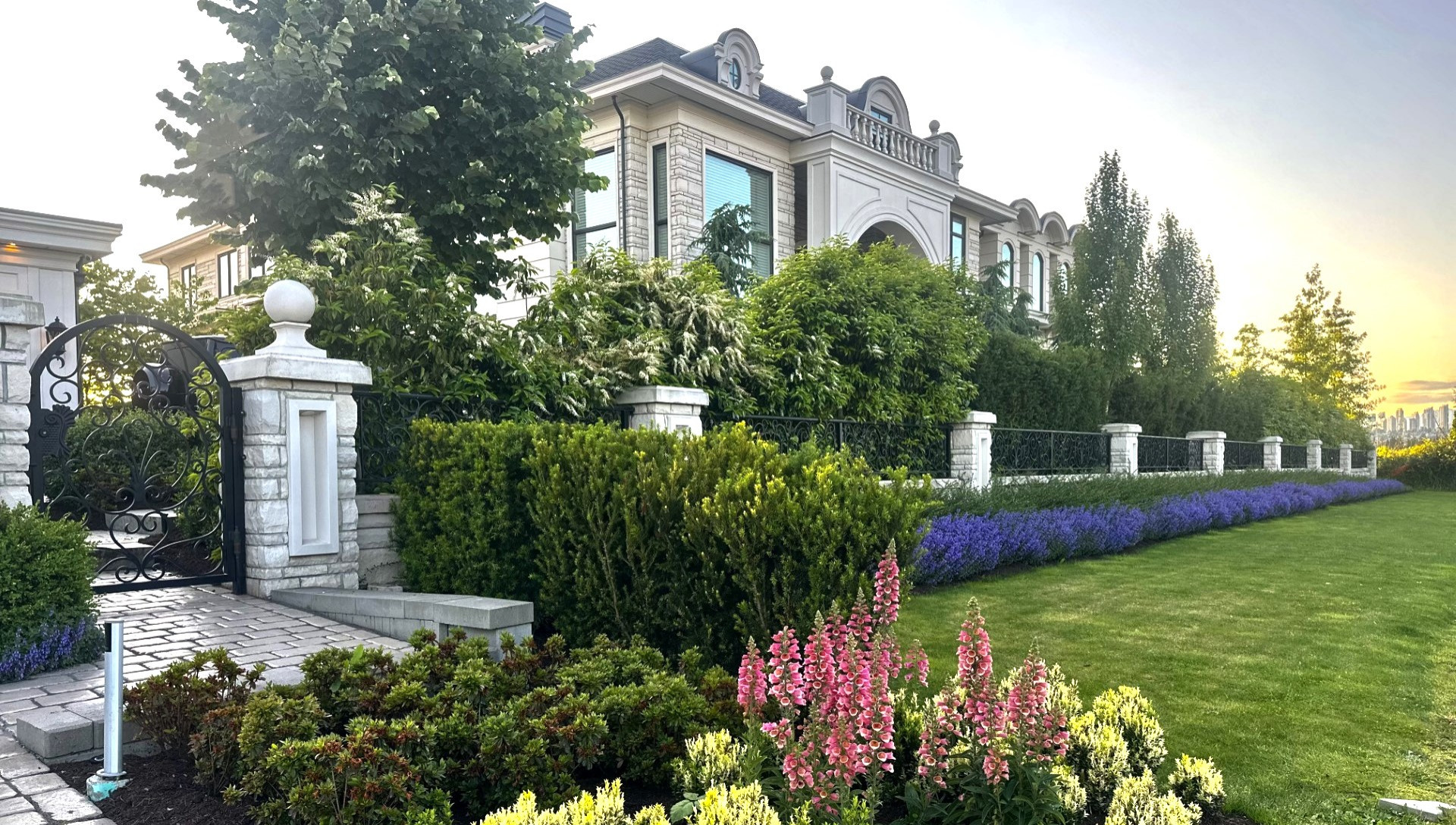A French Themed Garden