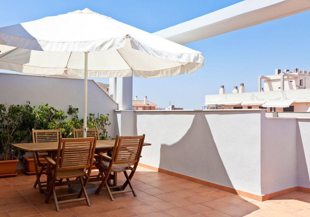 Imagen de balcones in azotea With toldo