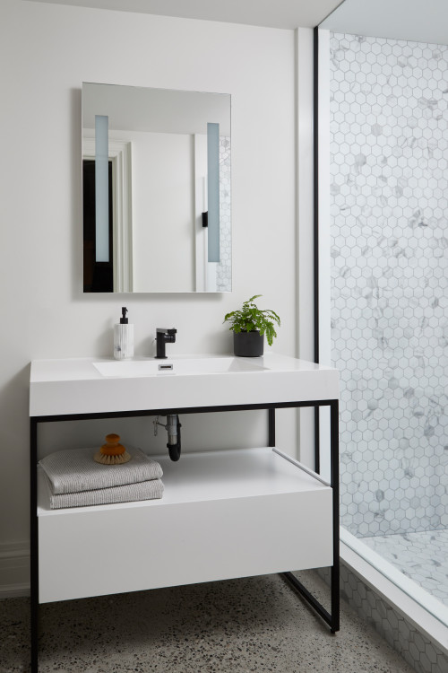 Modern Appeal: Storage Under Vanity Ideas in Modern Bathrooms