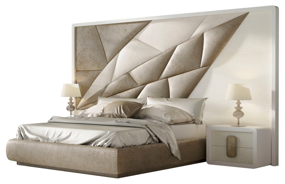 Macral Design King Size Bed, DOR166 Contemporary Platform Beds by Macral Design Corp Houzz