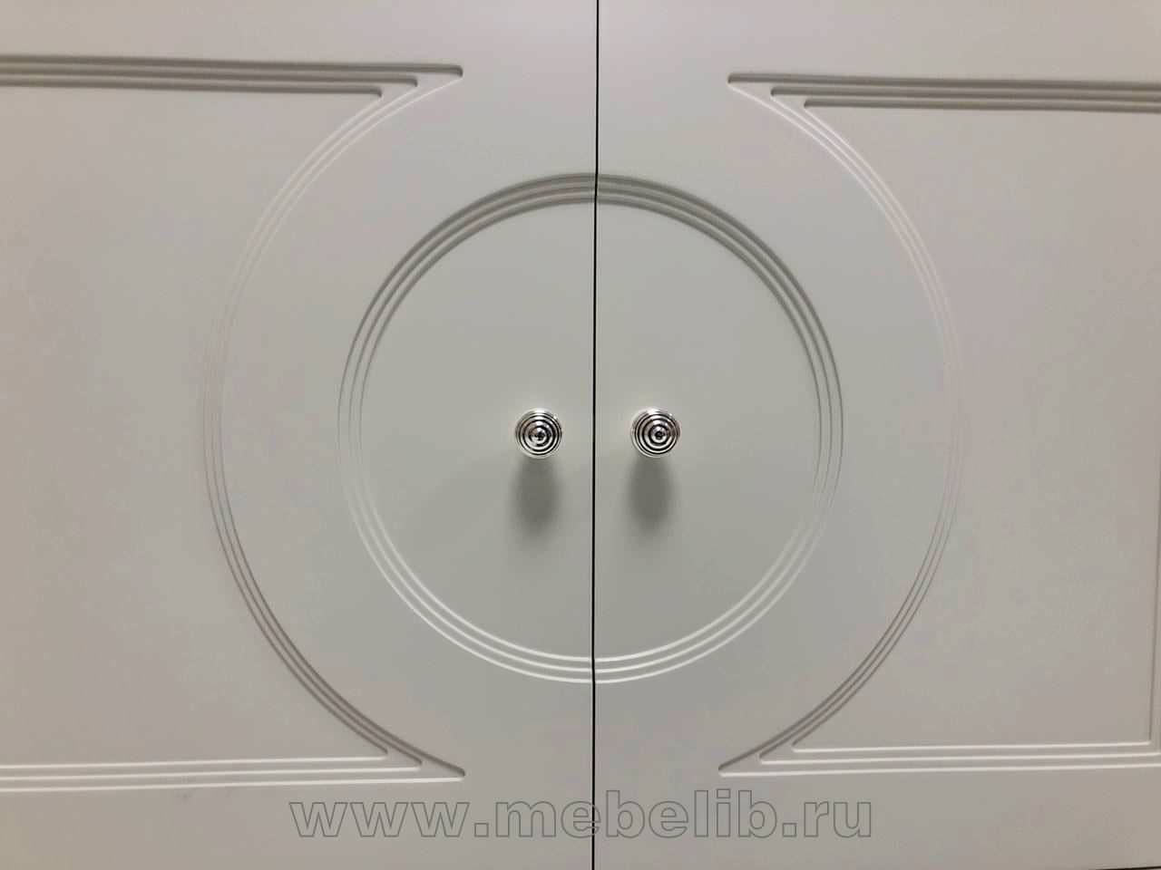 Мебель в гостиную из МДФ – шкаф-витрина и тумба ТВ