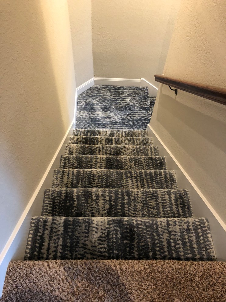 Eclectic staircase photo in Austin
