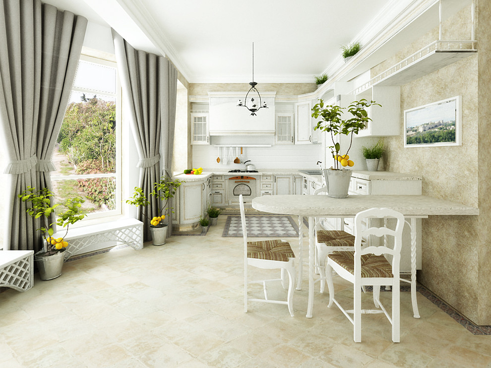 кухня в загородном доме