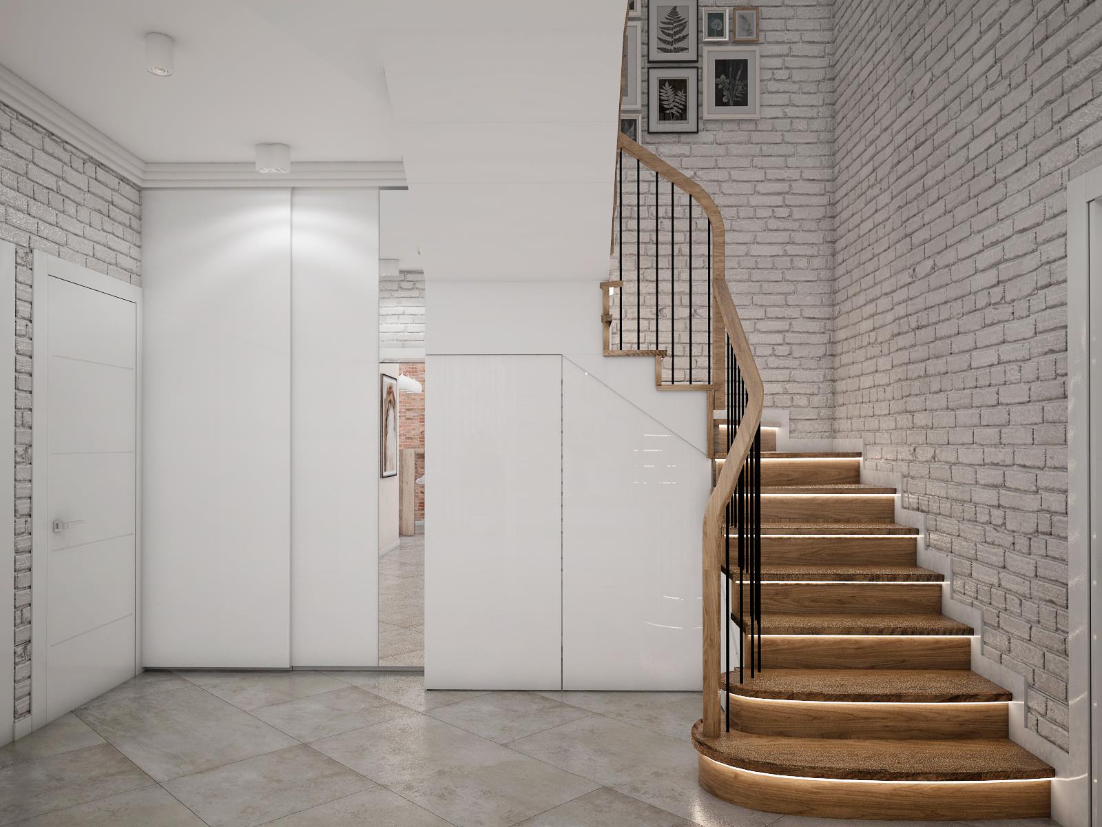 Холл дома в Первомайском