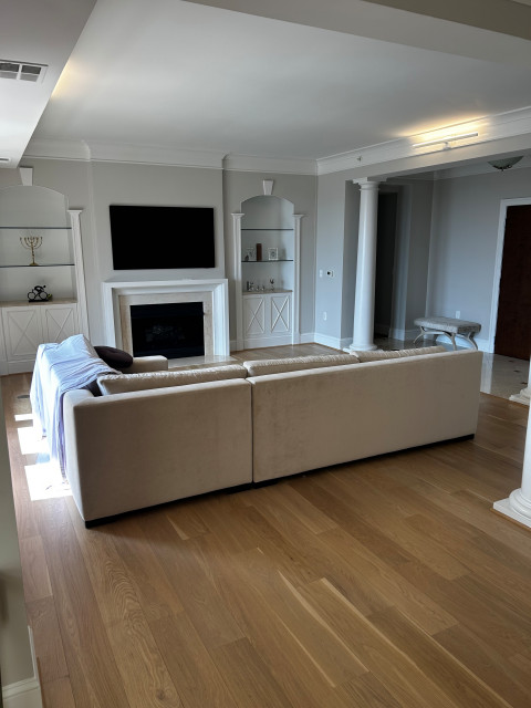 Condo in Chevy Chase soggiorno