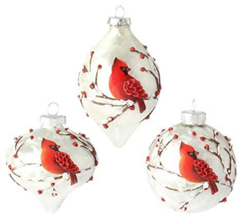 raz imports 3 quot cardinal bird glass christmas tree raz imports 3 quot cardinal bird glass christmas tree