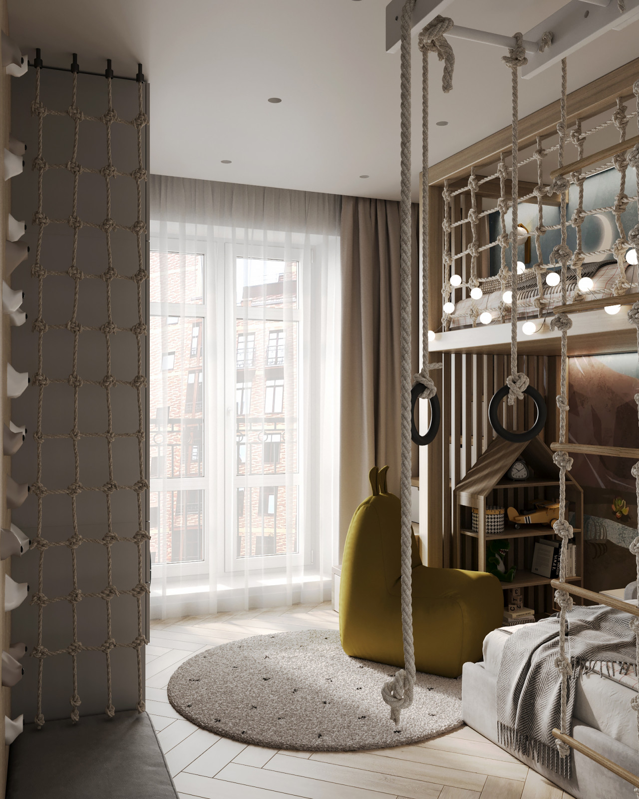 Небольшая квартира для семьи