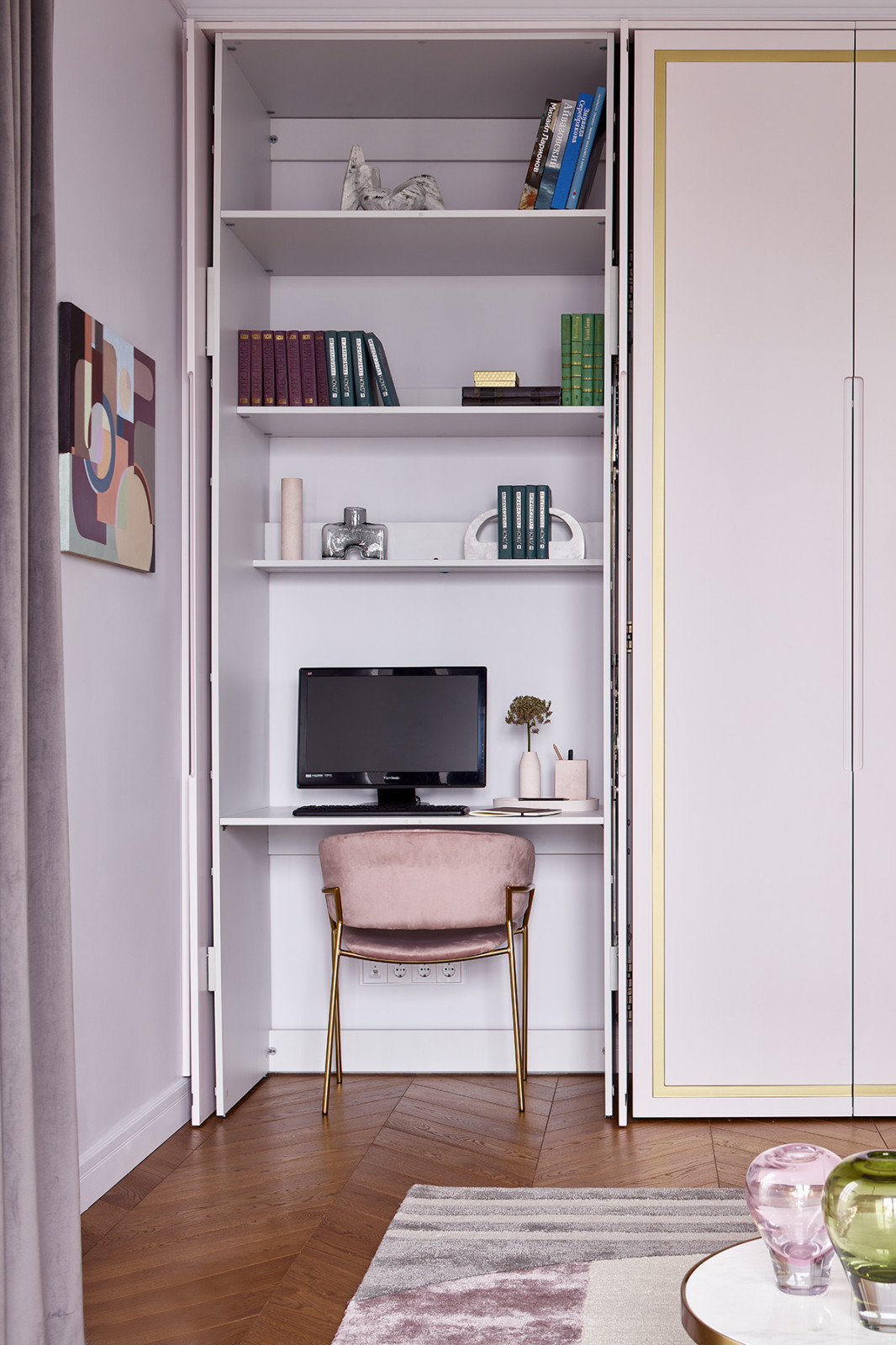 Современный ар деко для молодой семьи