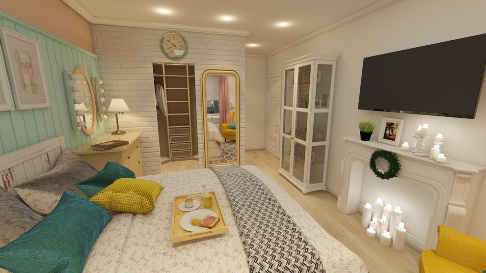 Яркая квартира в Скандинавском стиле