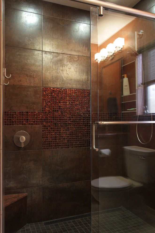 Bathroom - mid-sized transitional bathroom idea in Phoenix