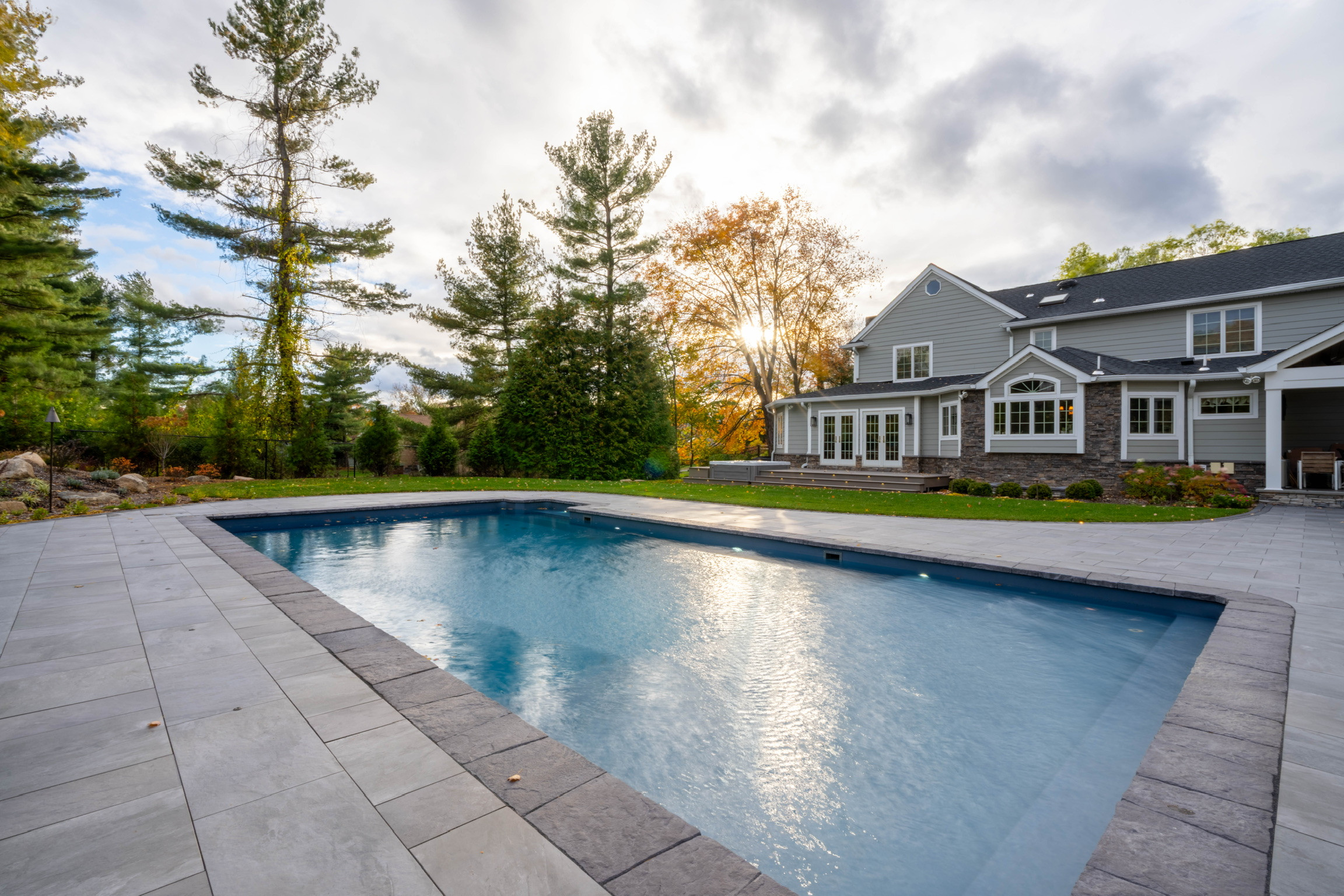 Porcelain Paradise with a Party Pavilian