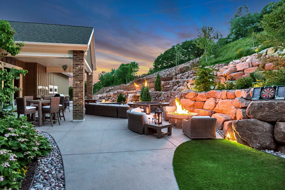 Blue Lagoon Patio Salt Lake City by Rockology Utah Houzz