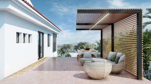 Casa de Terracota modern-deck