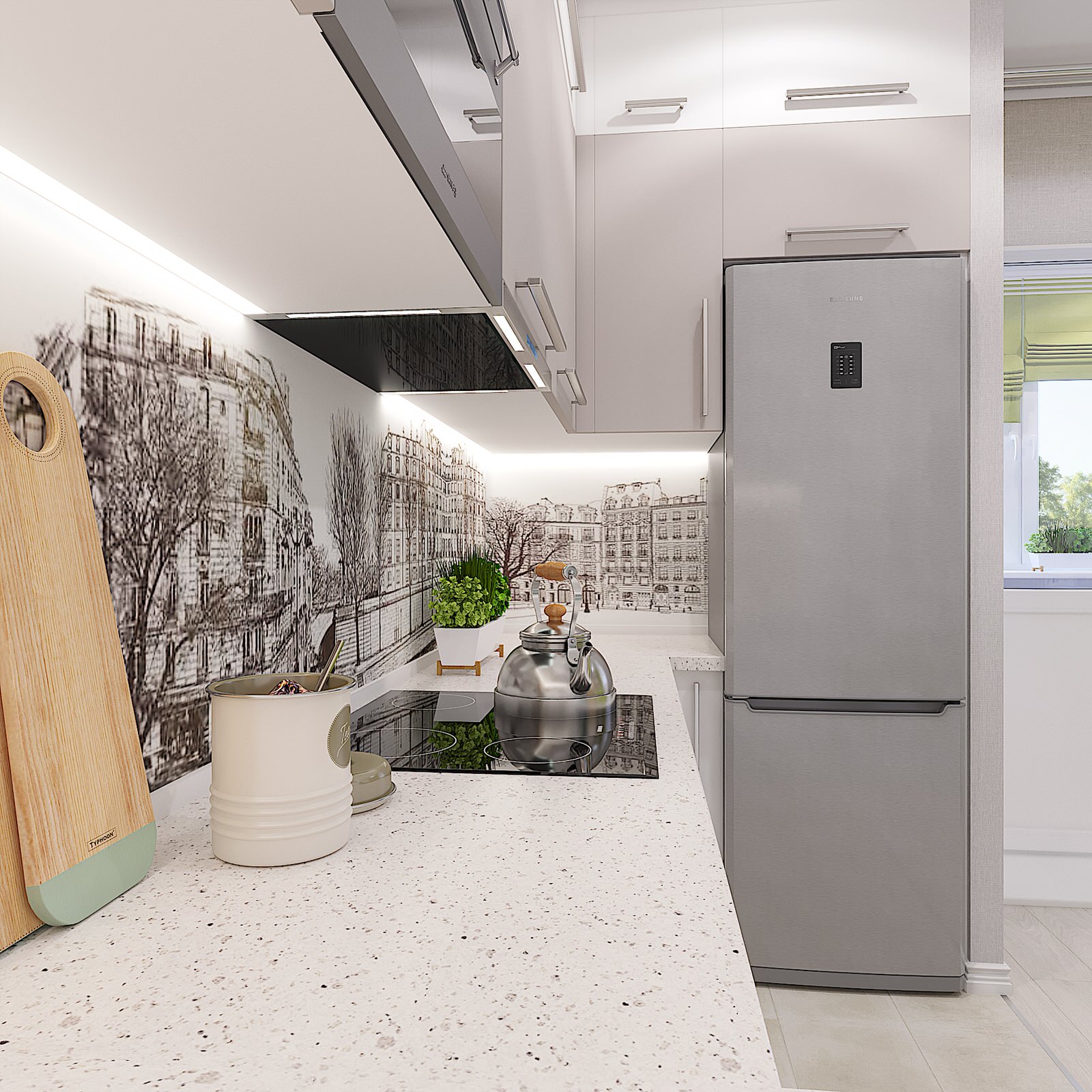 Проект двухкомнатной квартиры на пр.Ленина