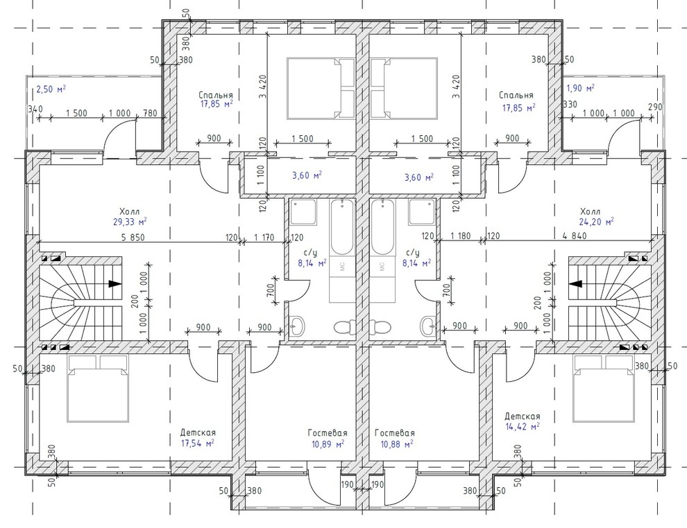 План 2-го этажа