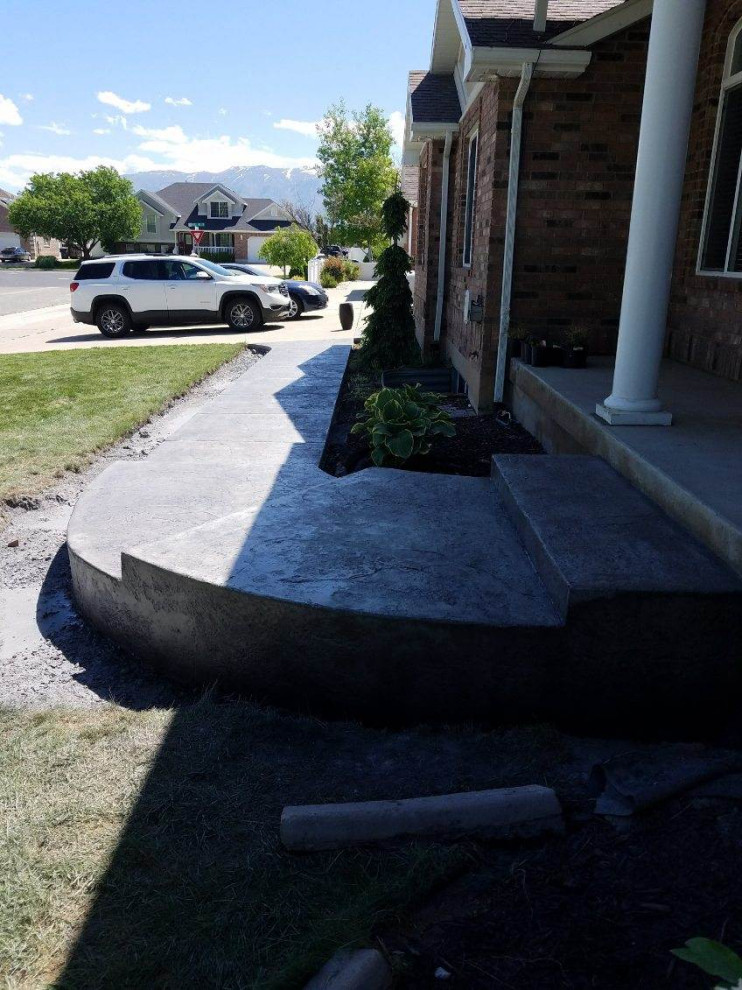 Sidewalk and Steps Update