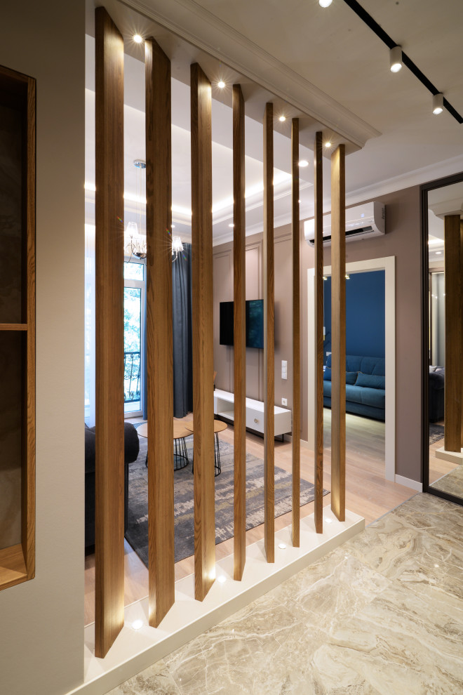 Небольшая квартира в неоклассическом стиле