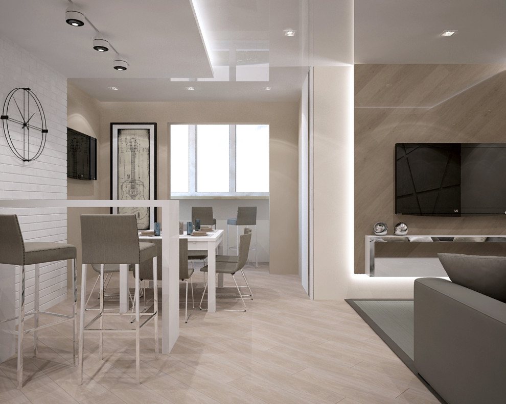 Квартира студия для молодого человека