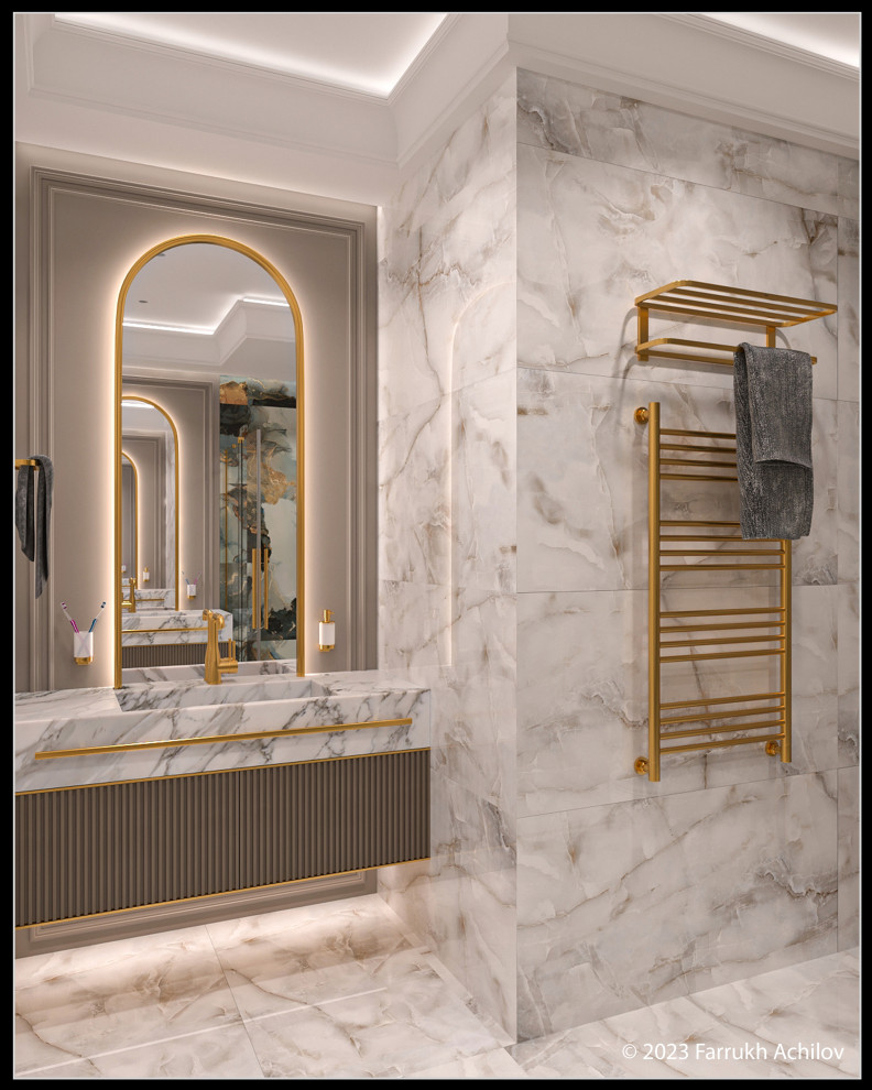 Душевая при спальне девочки